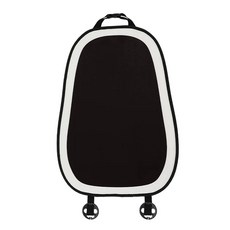 자동차 방석 예쁜 신차선물 겨울 방석쿠션 하운즈투스 차량용품 차량용, Q. 플러시 클래식 화이트 테두리 등받이, 1개