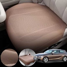 BMW F20 118d (12~19) (N47) 차량용 럭셔리 가죽 방석 통풍 시트 커버 로열 브라운 1개