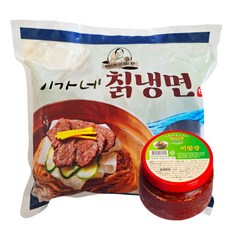 [이가네식품] 이재수명장 명인의 냉면 칡비빔냉면셋트5인분, 2세트, 1.5kg