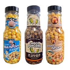 카라멜맛 260g + 우유맛 260g + 초코맛 260g 대용량 저금통 팝콘 세트, 1개, 780g