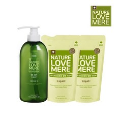 젖병세정제 액상용기 1팩+액상 리필 2팩, 없음