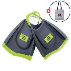 엘리트 맥스 오리발 숏핀 DMC 핀 타포린가방 드림, 엘리트맥스_그레이