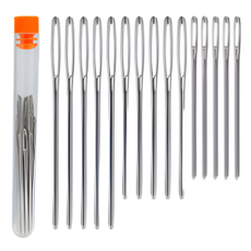 펴나나다 귀 큰 십자수 바늘 3종 15P, 1세트