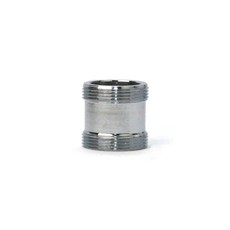 수도꼭지 변환 아답터 연장 외부나사 22mm-22mm 세면대 어댑터 젠더, 1개