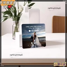 歌手 定制專輯音樂冰箱磁鐵 定制照片音樂專輯磁鐵冰箱貼帶盒 聖誕禮物, 綠色,A