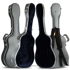 기타 하드케이스 통기타 가방 클래식 충격흡수 어쿠스틱 케이스 숄더, 26. ABS 40/41 그레이블루