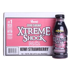 ANNECY 無糖極限震撼N.O.奇異果草莓, 473ml, 12入