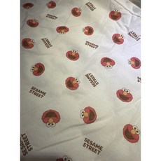 西松屋隔尿墊幼稚園芝麻街透氣純棉夏季米奇米妮防水, 1個, 芝麻街（隔尿純棉薄款）70×120cm