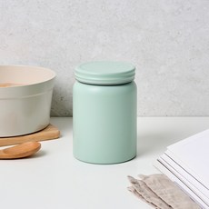 모던하우스 따뜻하게 먹는 보온 죽통, 그린, 470ml, 1개