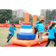체육 교회 야외 행사 허들 경기 장애물 운동회 에어바운스, 넣는 3홀 3x2m, 1개