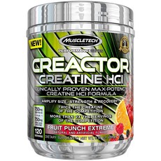 MUSCLETECH Creatine HCL補充粉, 水果, 1罐, 269g
