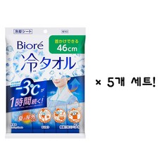 비오레 냉타올 냉시트 냉각시트 쿨링 시트 5개입, 5개
