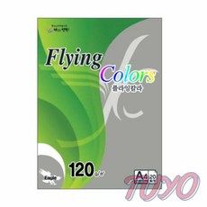 투요 플라잉칼라 회색 A4 20매 A4색지 칼라복사지 칼라색상지