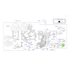 전기 시트 스위치 등받이 조절 단추 Xu an Yi Te 호환 87063 JN33A, 01 87063 JN33A