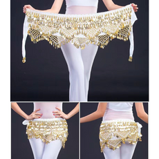 땐스얼랏 오리엔탈 팬던트 밸리 힙스카프 댄스 공연용