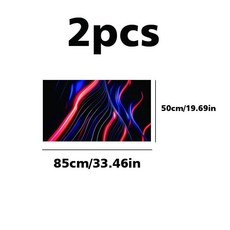 픽업트럭 측면 유리 스티커 자동차 트럭 오프로드 후방 기어 퍼스펙티브 패턴, 1개, 7. 2pcs