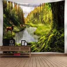 SKANDSALO 자연 풍경 초대형 패브릭 포스터 150 180 200 230 300, I