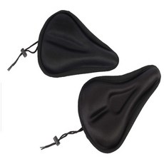 전립선 보호 젤쿠션 자전거 안장 커버 일자 화살표 형 자전거안장커버 안장커버 젤안장, 일자형