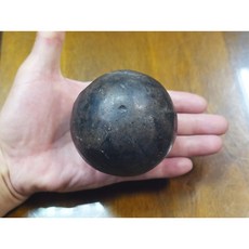 泰國彩虹流鐵護身符 能量礦石 鎳萊原礦研磨球形 護身平安, 1個