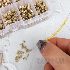 디노꿈 비딩 비즈바늘 0.3mm 비딩바늘 실꿰기바늘 비즈공예와이어