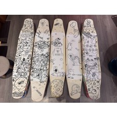 夜長板 夜3 板面 整套, 如圖所示, 1個