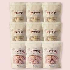 김규흔명장 전통유과 2종 (찹쌀유과 6봉+백년초유과 3봉), 9개, 120g