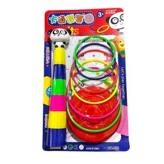 星星文具 萌熊卡通套圈圈 夜市套圈圈 兒童套圈圈玩具 童玩, 1個, Multicolor