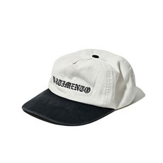 [파르티멘토] VTG 워시드 클래식 볼 캡 화이트 블랙