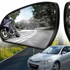 I30 와이드미러 발수 광곽 사각지대 사이드 미러, 07.06 -11.09, 1개
