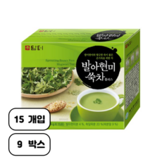 [담터] 발아현미 쑥차 15T, 135개