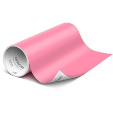 ORACAL 651 매트 오렌지 비닐 내구성 있는 롤 잡초가 쉬운 영구 접착 공예 플로팅 기계 데칼 및 DIY 프로젝트용 61cm x 45.7m24인치 150피트 17829, 12" x 6ft + Transfer, 매트 소프트 핑크