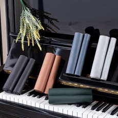 [러블리썬] 피아노 건반 덮개 디지털피아노 전자키보드 커버 보호 방진커버, 브라운, 1개