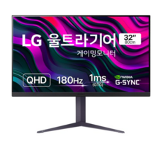 LG전자 QHD 울트라기어 게이밍 모니터 방문설치, 80cm, 32GS85Q