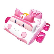 [웨이브위시] 로보카 앰버 스피드 쿠션 보행기튜브 물놀이 아기튜브, 선택완료, 1개