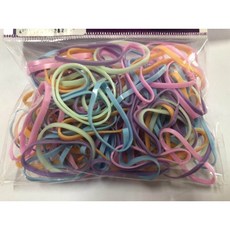 一公斤 加厚款 高品質 橡皮筋, 大號粉橘, 1個