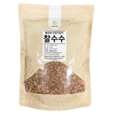 국산 찰수수 붉은빛 잡곡밥 수수밥, 1개, 1kg