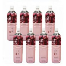 테온셀 석류 과일베이스 1500ml 1박스 8병 선물세트, 1.5L