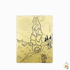 OS 데코샌드아트 명화도안 색모래 별매 대 밤의 프로방스 시골길 어린이모래 꾸미기모래