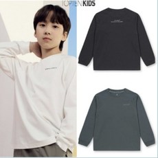 탑텐 키즈 공용 밸런스 쿨에어코튼 긴팔티 MKF2TS1401-IX 181988