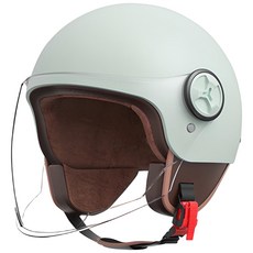 서브22 오토바이 킥보드 클래식 반모 헬멧, 블루