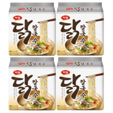 하림 닭 칼국수, 468g, 4개