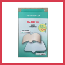 [본사정품/1+1] 대용량 브링그린 저자극 모공케어 티트리시카포어코팩 병풀추출물 비건, 5개입, 2개