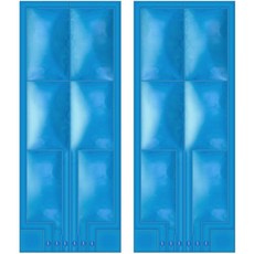 JZHLLA 공기 주입식 매트리스 밑 지지대 149.9 x 58.4cm(59 23인치) 블루 처진 침대 수정 수명 연장 높이 조절 가능 방수 단단함 161149