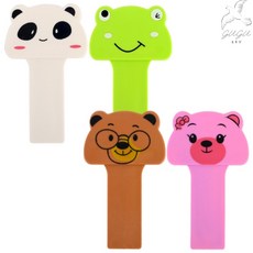 IFBEST 동물모양 양변기 손잡이 1P 화장실손잡이, 녹색 개구리, 본상품선택