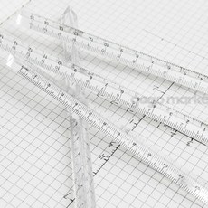 플라스틱자 플라스틱삼각자 눈금자 삼각자, 1개, one, 22cm
