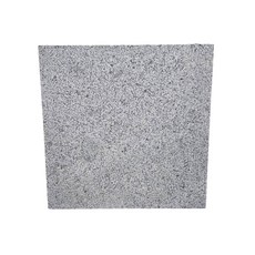 灰色石板花園圍欄，天然石材堅固耐用，易於安裝庭院裝飾，打造自然風格花園邊界, G654機切荔面版石，30*30*3/塊