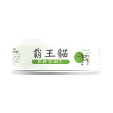 毛樂子寵物 霸道貓 貓無穀主食罐 全齡貓泥罐, 雞肉、鮭魚、雞心、雞肝、天然魚油、綜合胺基酸、綜合維生素(維生素B群、維生素E、維生素D3)、牛磺酸、蛋黃、寒天、蒟蒻粉, 80g, 1個