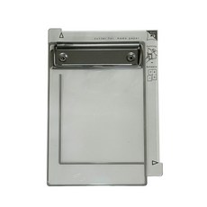 KUTSUWA 4BUNCUTS 紙張裁切板，A4/A6 4分切割，辦公文具, 1個, 透黑