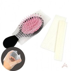 빗 머리카락 거름망 50입 머리브러시거름망 헤어브러쉬필터커버, 1개