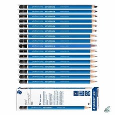 더캔보 마스 루모그라프 제도연필 100 4B 12개입 크로키연필